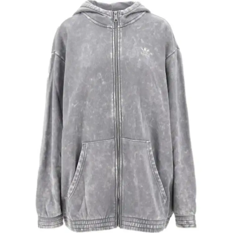 Adidas Originals Acid Washed Jackets & Coats Women's Gray
