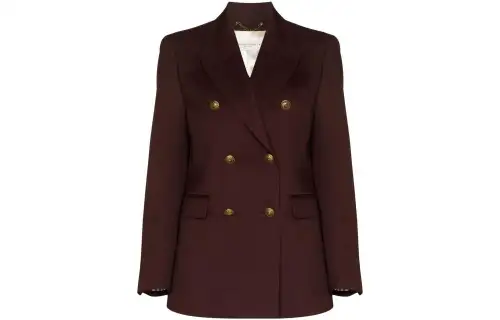 Golden Goose Double-Breasted Long-Sleeved Blazer