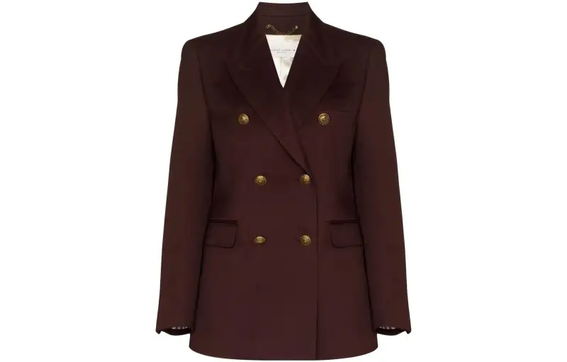 Golden Goose Double-Breasted Long-Sleeved Blazer