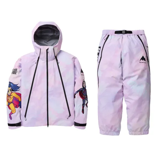 BURTON x Aoki Ski Suit Set Unisex Dream Pink
