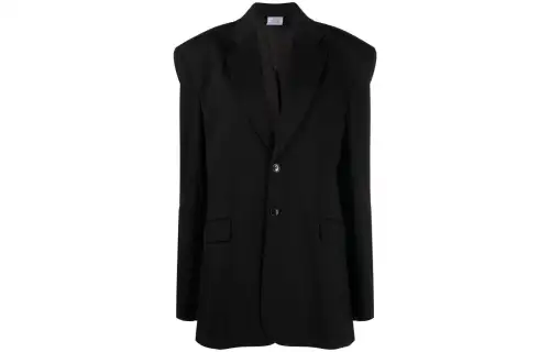 Vetements oversize single-breasted blazer