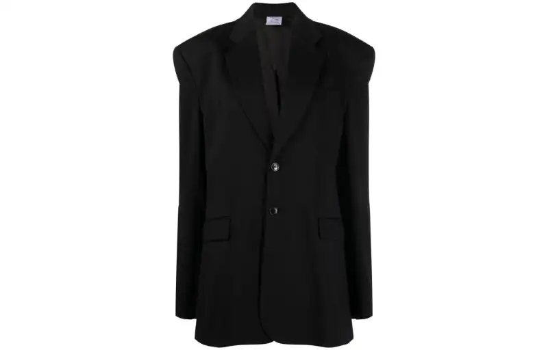 Vetements oversize single-breasted blazer