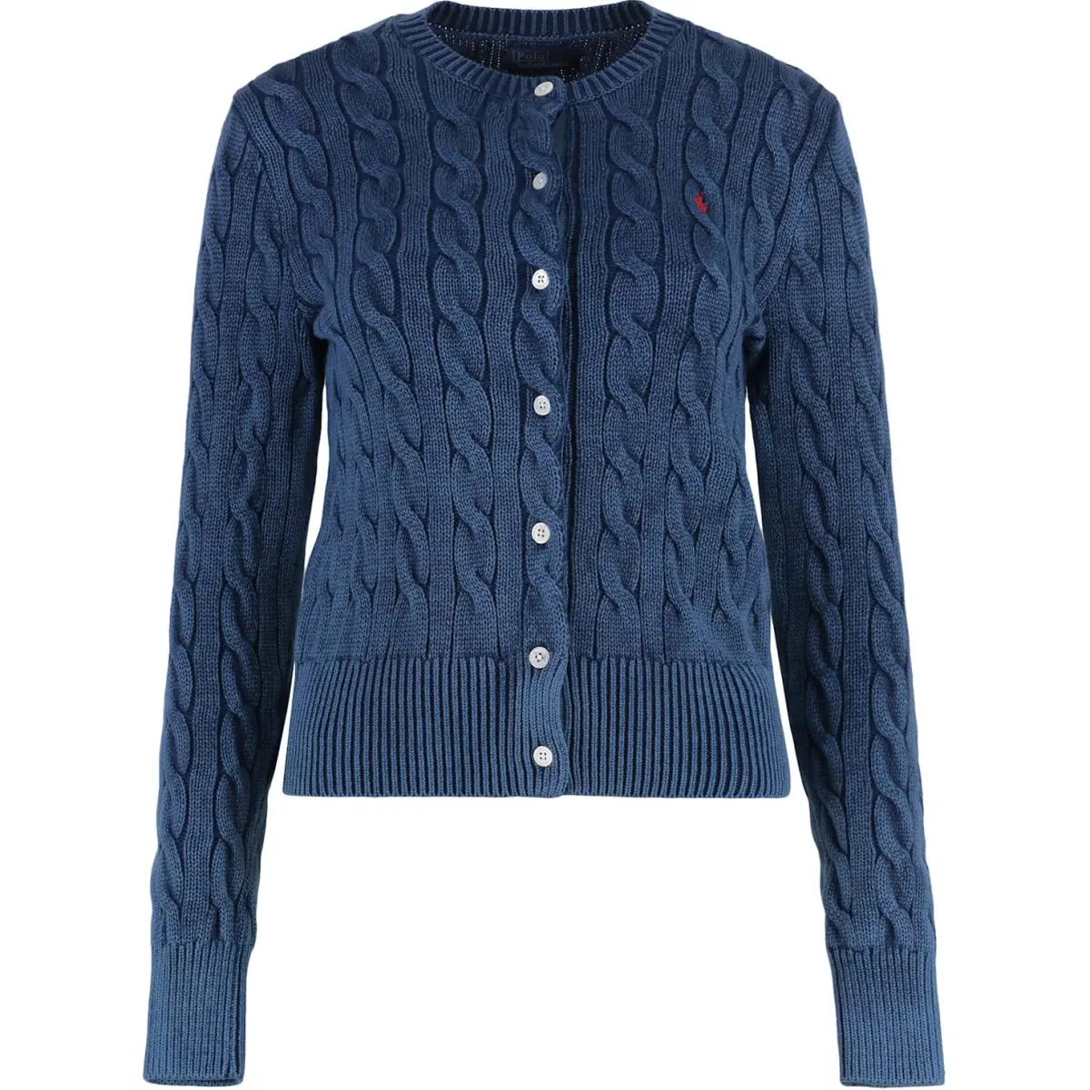 Ralph Lauren Polo Pony Motif Knitted Cardigan