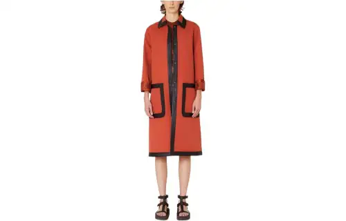 HERMES SS22 Coats Coat Women's Red