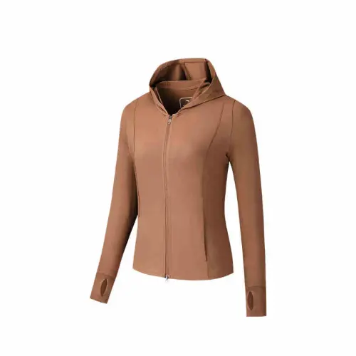 Anta Variety Training Collection Jackets & Coats Women's Latte Brown