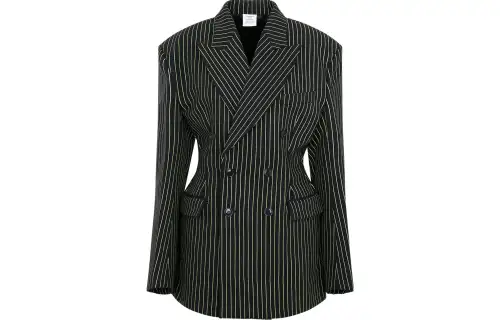 Vetements Hourglass Molton Tailored Jacket