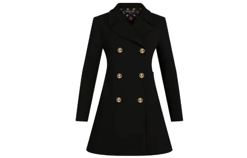 LOUIS VUITTON SS21 Business Suit Coat Women's Black