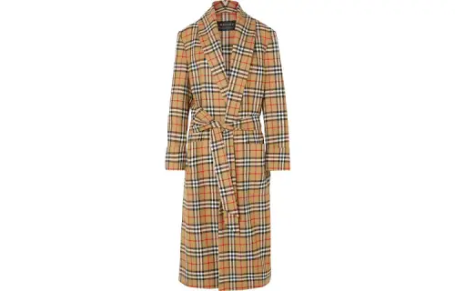 Burberry Coats Women's Beige Lapel Moderate