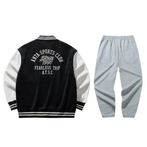 ANTA Casual Sportswear Men's Baseball Collar Moderate