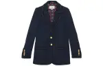 GUCCI FW19 Jackets & Coats Women's Dark Blue