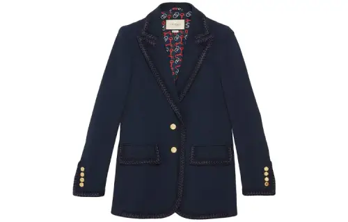 GUCCI FW19 Jackets & Coats Women's Dark Blue