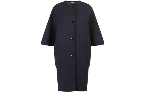 Gg Supreme reversible wool coat