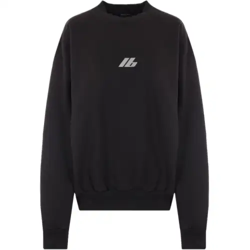 Balenciaga Logo Printed Crewneck Activewear Sweatshirt