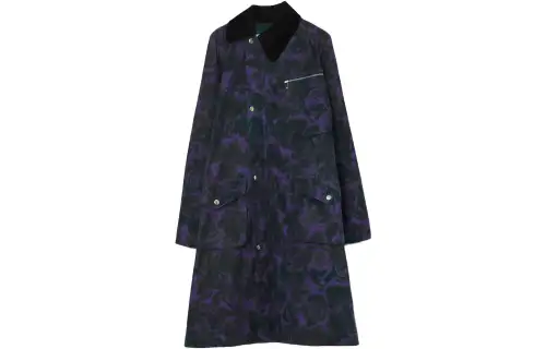 【Previous SeasonFinal Sale】rose-print long coat