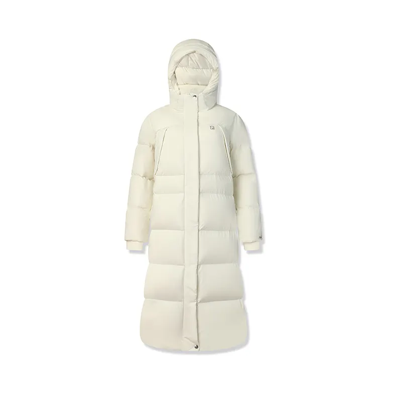 FILA Fitness Down Jacket Women's Vanilla White