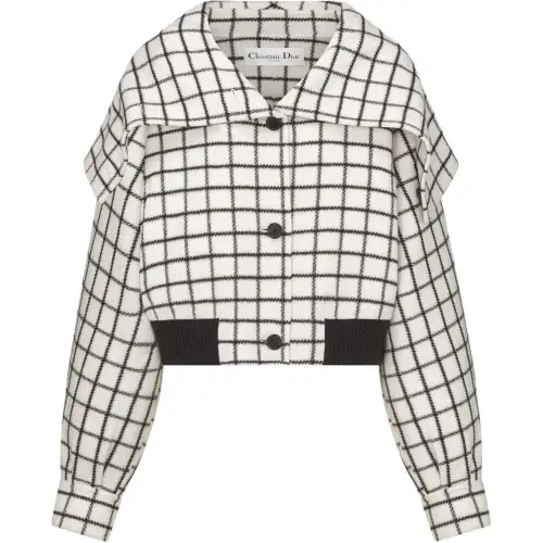 DIOR FW24 Jackets & Coats Women's Black White