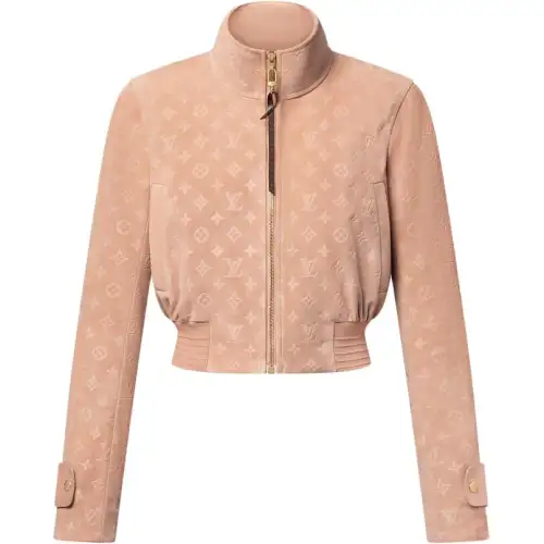 LOUIS VUITTON Cropped Bomber Jacket