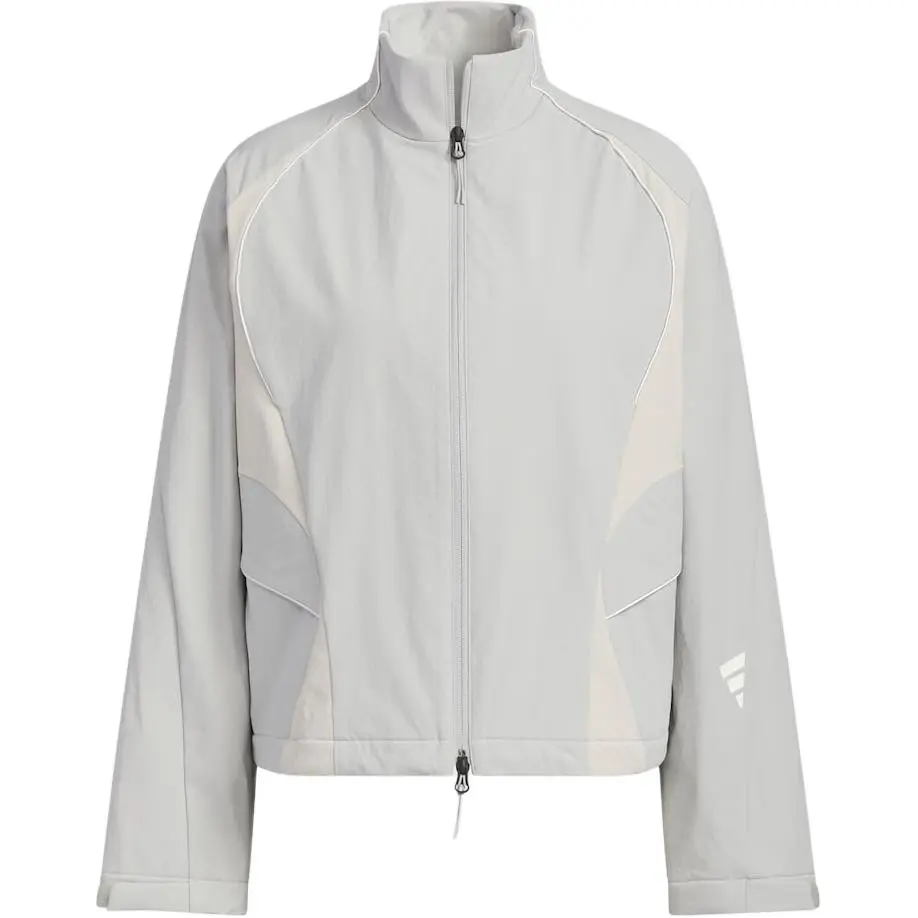 Adidas Jackets Women's Light Blue Stand Collar Moderate Other