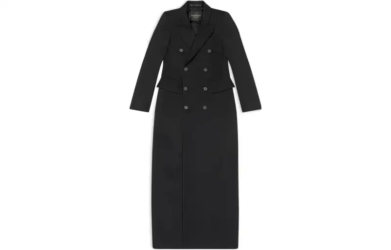 Maxi Hourglass coat