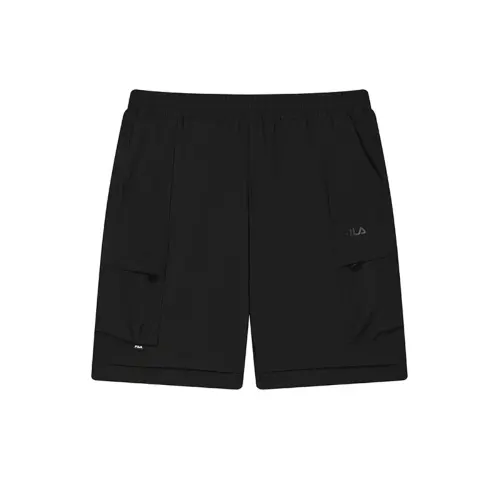 FILA Cargo Shorts Men's Jet Black