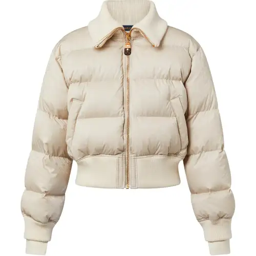 LOUIS VUITTON 1AC0OL Cropped Monogram Puffer Jacket