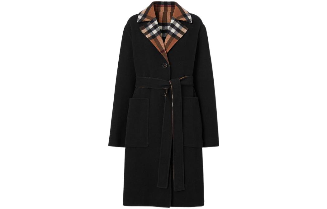 Женское пальто Burberry Двухстороннее (клетчатое)