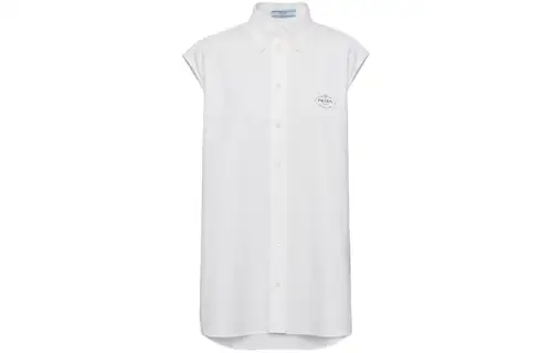 PRADA Button Up Sleeveless Shirt