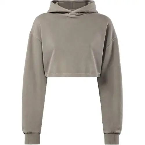Reebok Sweatshirts Women's Gray Hooded Moderate Other