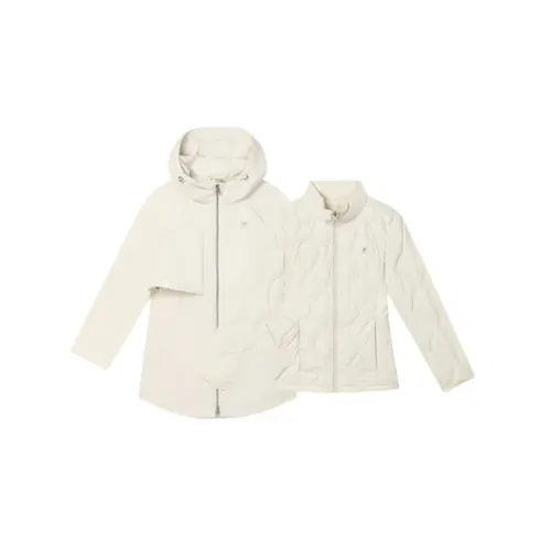 FILA Down Jacket Women's Mist Lotus White