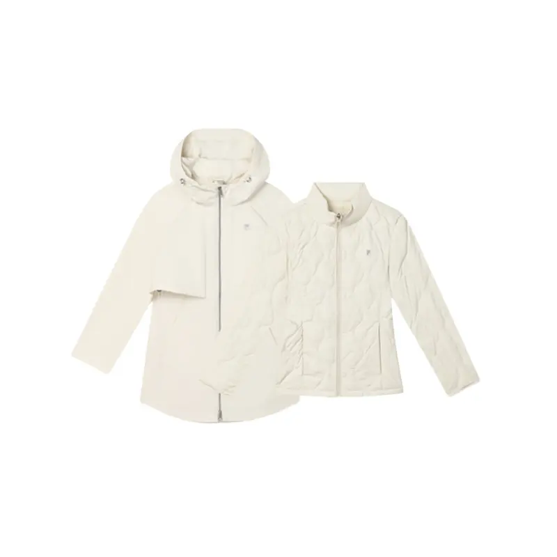 FILA Down Jacket Women's Mist Lotus White