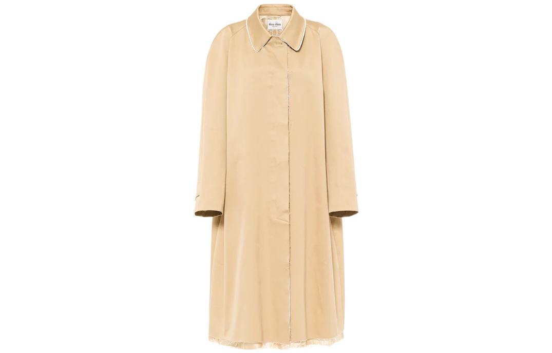 【Previous Season】single-breasted chino coat