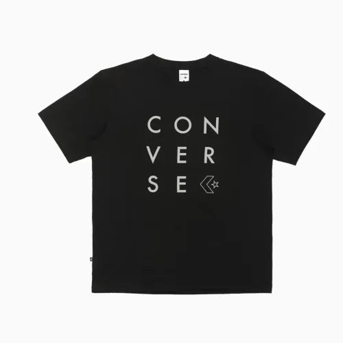 Converse Tee SS25 T Shirt Men's Black