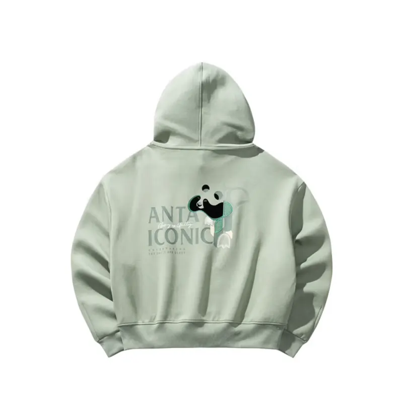 Anta Life Collection Sweatshirt Women's Jade Gray Green