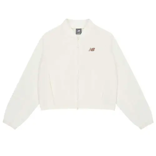 New Balance Jacket Women's Ivory White