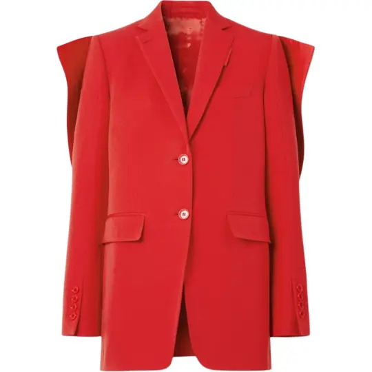 Burberry Business Suit Coat Women's Red