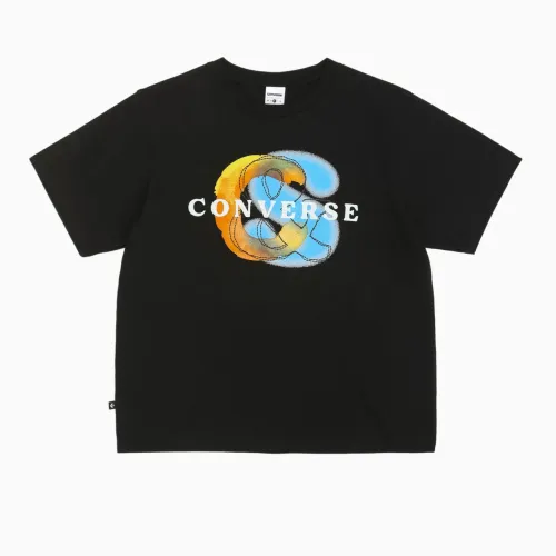 Converse Tee SS25 Regular T Shirt Women's Black