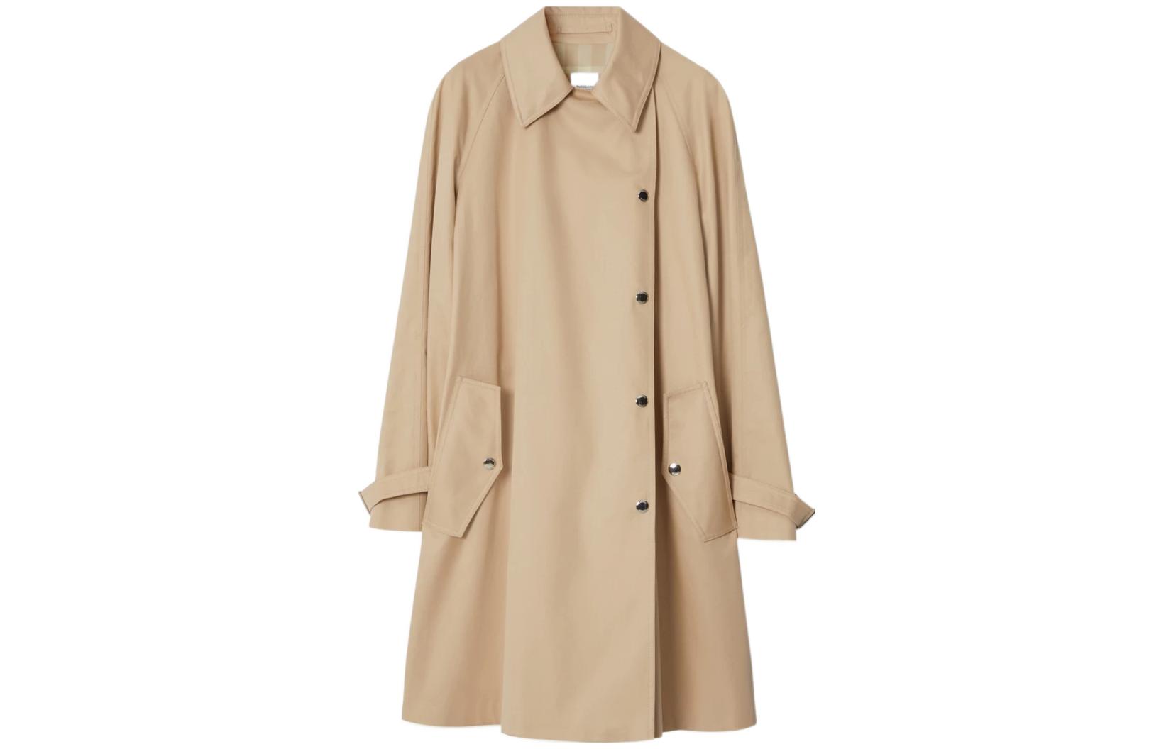 Женское плащ Burberry SS23 (хаки)