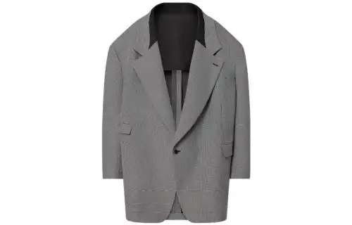 LOUIS VUITTON Business Suit Coat Women's Dark Gray