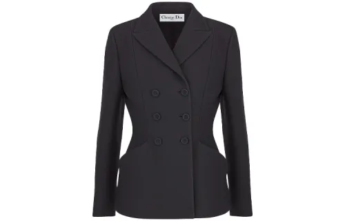 DIOR SS21 Business Suit Coat Women's Black