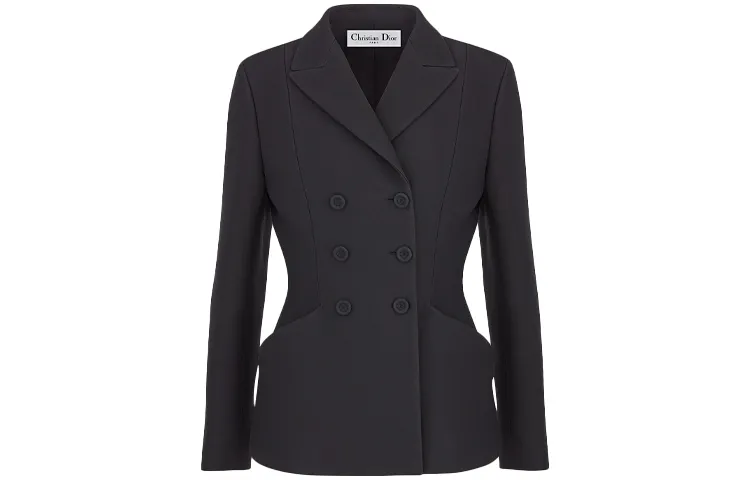 DIOR SS21 Business Suit Coat Women's Black