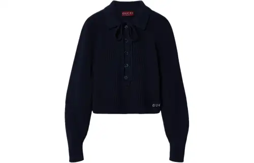 GUCCI SS24 Knitwear Women's Dark Blue