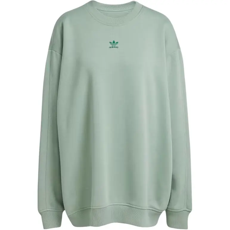 Adidas Originals Essentials Fleece Long Oversized Crew Sweatshirt