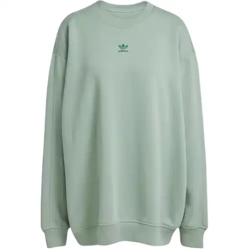 Adidas Originals Essentials Fleece Long Oversized Crew Sweatshirt