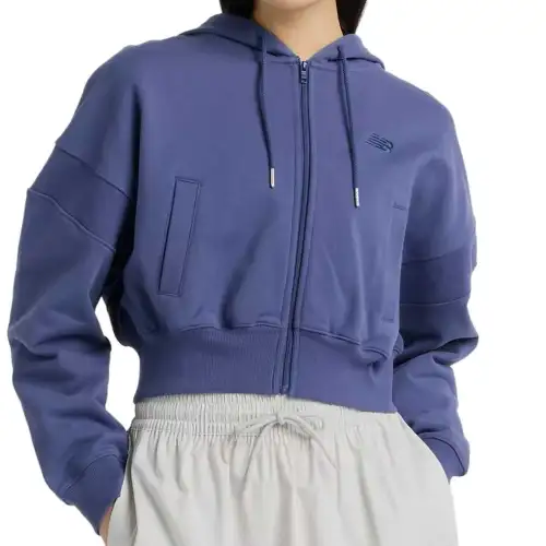 New Balance French Terry Jacket Women's Purple