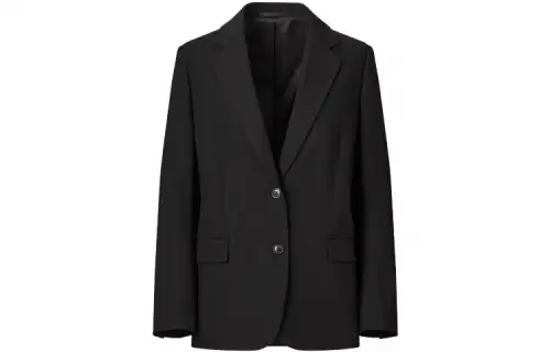 UNIQLO Business Suits Women's Black Suit Collar Moderate Other