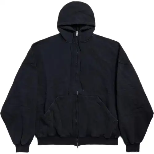 Balenciaga Belleville Large Zip Up Hoodie