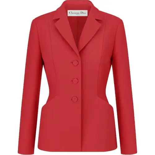 DIOR FW22 Business Suit Coat Women's Red