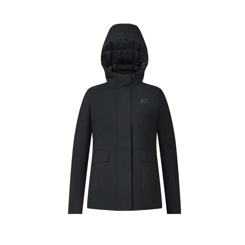FILA Down Jacket Women's Pitch Black