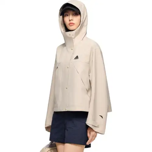 Anta Variety Training Collection Jackets & Coats Women's Nude Khaki