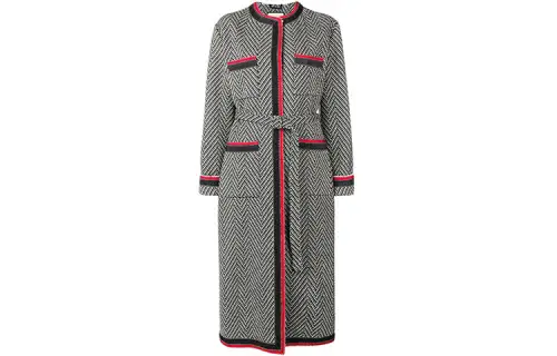【Previous Season】chevron tweed coat